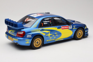Subaru Impreza WRC S9 #7 P. Solberg / P. Mills Rally Great Britain 2003 Otto 1:12 G092 Živica – obrázok 2 z 6