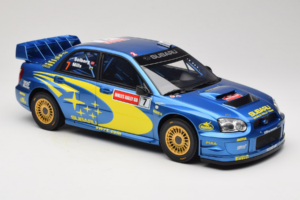Subaru Impreza WRC S9 #7 P. Solberg / P. Mills Rally Great Britain 2003 Otto 1:12 G092 Živica – obrázok 4 z 6