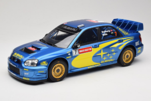 Subaru Impreza WRC S9 #7 P. Solberg / P. Mills Rally Great Britain 2003 Otto 1:12 G092 Živica