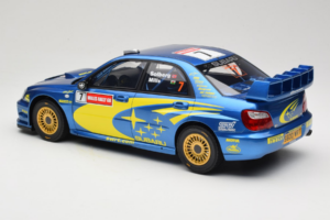 Subaru Impreza WRC S9 #7 P. Solberg / P. Mills Rally Great Britain 2003 Otto 1:12 G092 Živica – obrázok 5 z 6