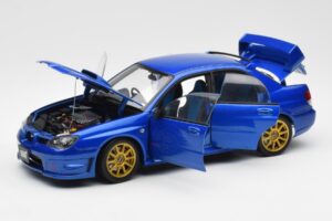 Subaru Impreza WRX STI GD Modrý AUTOart 1:18 78681 Kov – obrázok 2 z 8