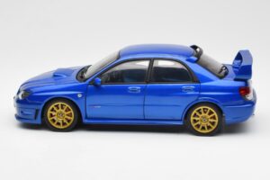 Subaru Impreza WRX STI GD Modrý AUTOart 1:18 78681 Kov – obrázok 4 z 8