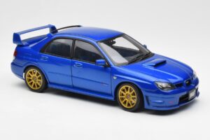 Subaru Impreza WRX STI GD Modrý AUTOart 1:18 78681 Kov – obrázok 6 z 8