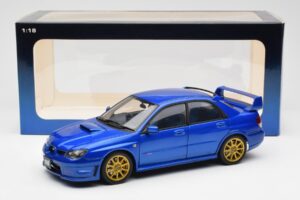 Subaru Impreza WRX STI GD Modrý AUTOart 1:18 78681 Kov – obrázok 8 z 8