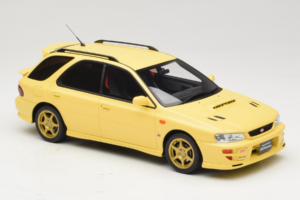 Subaru Impreza WRX STI Version VI Sport Wagon Cashmere Yellow Otto 1:18 OT1198 Kov – obrázok 4 z 6