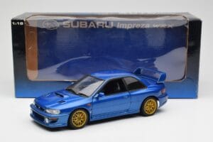 Subaru Impreza WRX Type R Modrý AUTOart 1:18 78612 Kov – obrázok 8 z 8