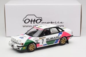 Subaru Legacy RS BC5 Group A #7 C. McRae / D. Ringer Rally Sweden 1992 Otto 1:18 OT1158 Živica – obrázok 6 z 6