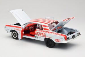 Dodge 330 Super Stock Ramchargers NHRA 1964 Highway 61 1:18 50044 Kov – obrázok 5 z 8