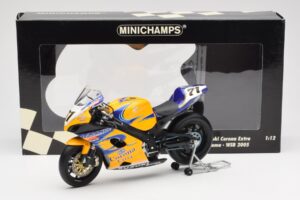 Suzuki GSX-R 1000 Team Alstare Corona Extra Y. Kagayama WSB 2005 Minichamps 1:12 122052271 Kov – obrázok 6 z 6