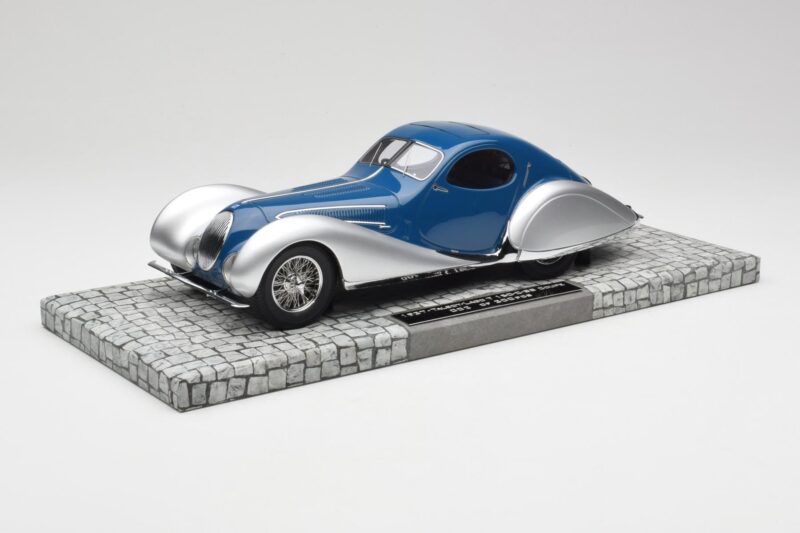Talbot-Lago T150 C-SS Coupe Modrý Strieborný Minichamps 1:18 107117122 Živica