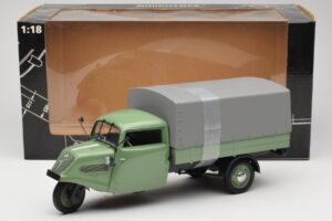 Tempo Dreirad Canvas Zelený Minichamps 1:18 180099020 Kov – obrázok 8 z 8