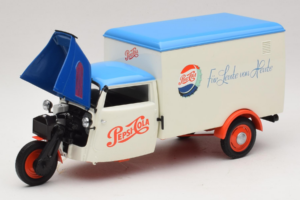 Tempo Dreirad Kastenwagen Pepsi Minichamps 1:18 150099024 Kov – obrázok 2 z 8