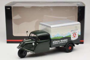 Tempo Hanseat Kastenwagen Baren Marken Minichamps 1:18 150099045 Kov – obrázok 6 z 6