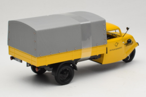 Tempo Hanseat Kastenwagen Deutsche Post Minichamps 1:18 TEMPO001 Kov – obrázok 2 z 6
