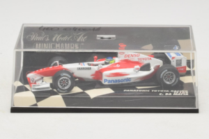 Toyota TF104 Panasonic #16 C. da Matta Panasonic Toyota Racing 2004 Minichamps 1:43 400040016 Kov – obrázok 4 z 5