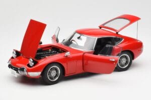 Toyota 2000 GT Červený AUTOart 1:18 78741 Kov – obrázok 2 z 8