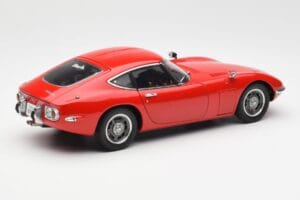 Toyota 2000 GT Červený AUTOart 1:18 78741 Kov – obrázok 3 z 8
