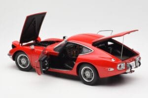 Toyota 2000 GT Červený AUTOart 1:18 78741 Kov – obrázok 5 z 8