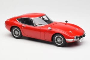 Toyota 2000 GT Červený AUTOart 1:18 78741 Kov – obrázok 6 z 8