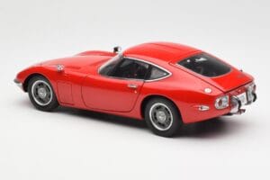 Toyota 2000 GT Červený AUTOart 1:18 78741 Kov – obrázok 7 z 8
