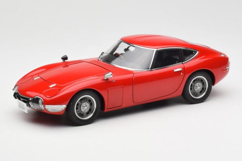 Toyota 2000 GT Červený AUTOart 1:18 78741 Kov