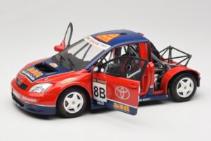 Toyota Auris WRC #8 Panis / Balas WRC 2003 Solido 1:18 90598 Kov – obrázok 2 z 8