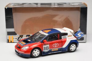 Toyota Auris WRC #8 Panis / Balas WRC 2003 Solido 1:18 90598 Kov – obrázok 8 z 8