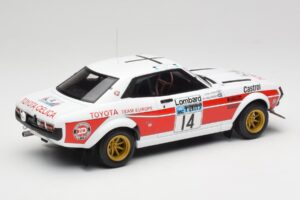 Toyota Celica 2000 GT RA21 #14 P-I. Walfridson RAC Rally 1977 IXO 1:18 18RMC189B Kov – obrázok 2 z 6