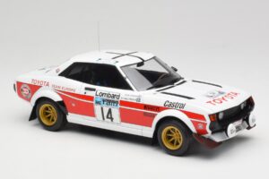 Toyota Celica 2000 GT RA21 #14 P-I. Walfridson RAC Rally 1977 IXO 1:18 18RMC189B Kov – obrázok 4 z 6