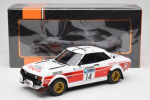 Toyota Celica 2000 GT RA21 #14 P-I. Walfridson RAC Rally 1977 IXO 1:18 18RMC189B Kov – obrázok 6 z 6