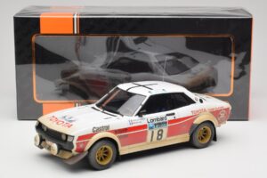 Toyota Celica 2000 GT RA21 #18 J-L. Therier RAC Rally 1977 IXO 1:18 18RMC189C Kov – obrázok 6 z 6