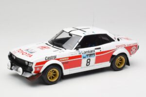 Toyota Celica 2000 GT RA21 #8 H. Mikkola / A. Hertz RAC Rally 1977 IXO 1:18 18RMC189A Kov