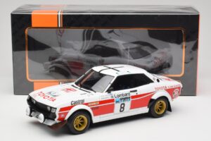Toyota Celica 2000 GT RA21 #8 H. Mikkola / A. Hertz RAC Rally 1977 IXO 1:18 18RMC189A Kov – obrázok 6 z 6
