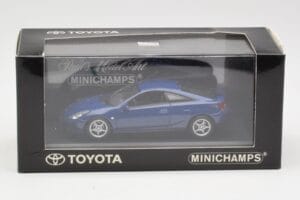 Toyota Celica T200 Tmavo Modrý Minichamps 1:43 TOYOTA006 Kov – obrázok 4 z 4