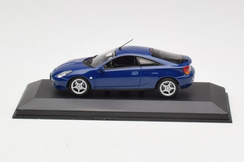 Toyota Celica T200 Tmavo Modrý Minichamps 1:43 TOYOTA006 Kov