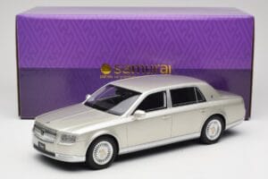 Toyota Century Silver Metallic Kyosho 1:18 KSR18036S Kov – obrázok 6 z 6