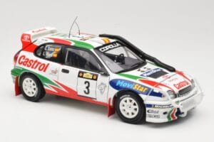 Toyota Corolla WRC #3 C. Sainz / L. Moya Safari Rally 1999 AUTOart 1:18 89982 Kov – obrázok 6 z 8