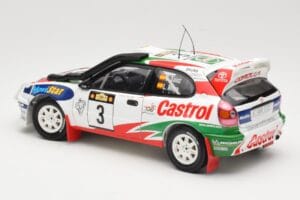 Toyota Corolla WRC #3 C. Sainz / L. Moya Safari Rally 1999 AUTOart 1:18 89982 Kov – obrázok 7 z 8