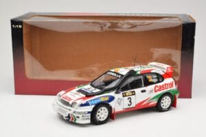 Toyota Corolla WRC #3 C. Sainz / L. Moya Safari Rally 1999 AUTOart 1:18 89982 Kov – obrázok 8 z 8