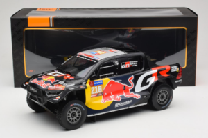 Toyota GR DKR Hilux Evo #216 S. Quintero / D. Zenz Rally Dakar 2024 IXO 1:18 18RMC238B Kov – obrázok 6 z 6