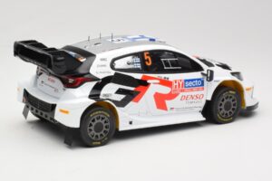Toyota GR Yaris Rally1 #5 Toyota Gazoo Racing WRT S. Pajari / E. Malkonen Rally Finland 2024 IXO 1:18 18RMC217 Kov – obrázok 2 z 6