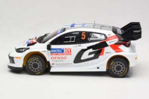Toyota GR Yaris Rally1 #5 Toyota Gazoo Racing WRT S. Pajari / E. Malkonen Rally Finland 2024 IXO 1:18 18RMC217 Kov – obrázok 3 z 6