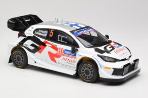 Toyota GR Yaris Rally1 #5 Toyota Gazoo Racing WRT S. Pajari / E. Malkonen Rally Finland 2024 IXO 1:18 18RMC217 Kov – obrázok 4 z 6