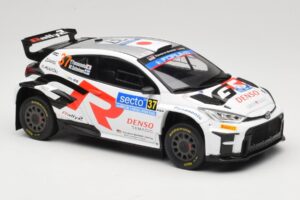Toyota GR Yaris Rally2 #37 Y. Yamamoto Rally Finland 2024 IXO 1:18 18RMC212A Kov – obrázok 4 z 6