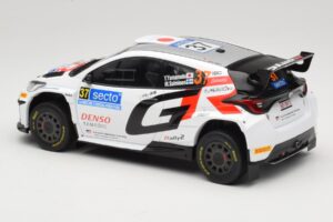 Toyota GR Yaris Rally2 #37 Y. Yamamoto Rally Finland 2024 IXO 1:18 18RMC212A Kov – obrázok 5 z 6