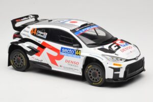 Toyota GR Yaris Rally2 #44 H. Kogure Rally Finland 2024 IXO 1:18 18RMC212B Kov – obrázok 4 z 6