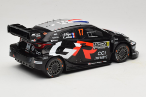 Toyota GR Yaris WRC #17 S. Ogier / V. Landais Rally Monte Carlo Winner 2025 IXO 1:18 18RMC229A Kov – obrázok 2 z 6