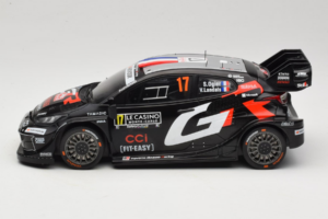 Toyota GR Yaris WRC #17 S. Ogier / V. Landais Rally Monte Carlo Winner 2025 IXO 1:18 18RMC229A Kov – obrázok 3 z 6