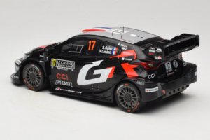 Toyota GR Yaris WRC #17 S. Ogier / V. Landais Rally Monte Carlo Winner 2025 IXO 1:18 18RMC229A Kov – obrázok 5 z 6