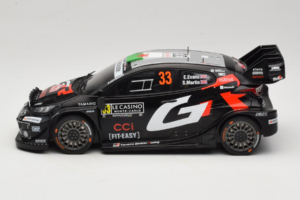 Toyota GR Yaris WRC #33 E. Evans / S. Martin Rally Monte Carlo 2025 IXO 1:18 18RMC229B Kov – obrázok 3 z 6